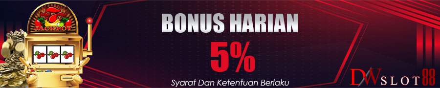 BONUS HARIAN 5%